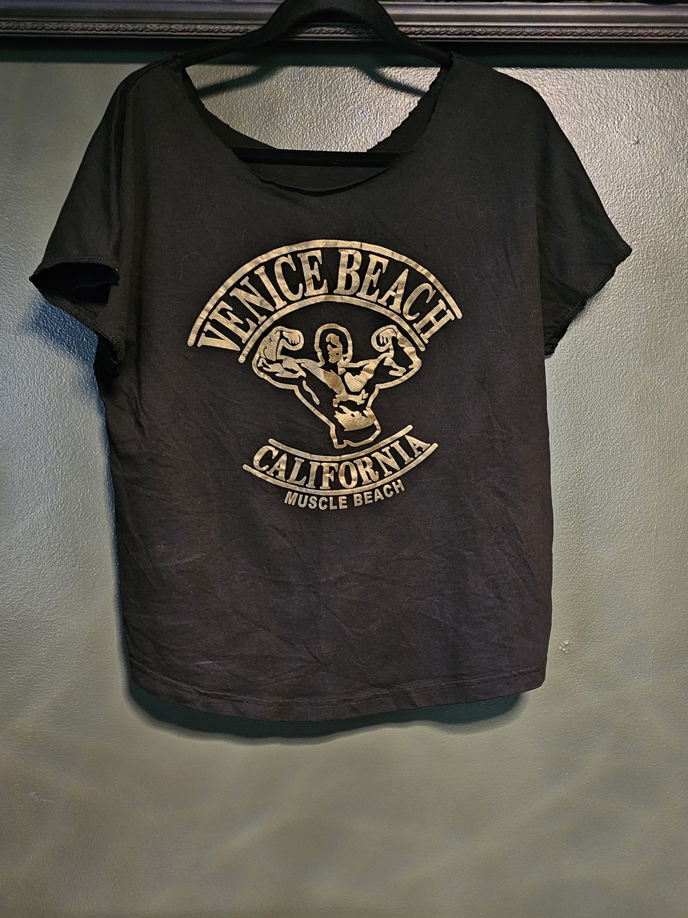 Venice Beach California Graphic Women's Tee - Black